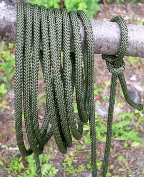 Paracord 7mm 8m Grønn v:8236328 Paracord 7mm 8m Grønn v:8236328