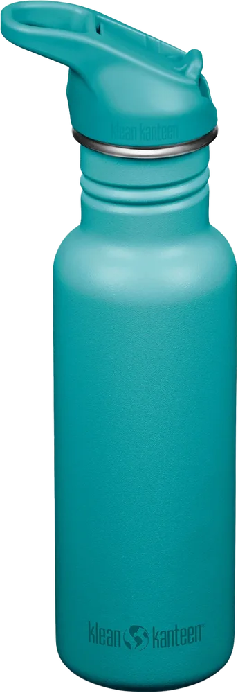 Klean Kanteen Classic Narrow 532 ml (W/ Flip Seal Sport Cap and Straw) Baltic v:1298901 Klean Kanteen Classic Narrow 532 ml (W/ Flip Seal Sport Cap and Straw) Baltic v:1298901
