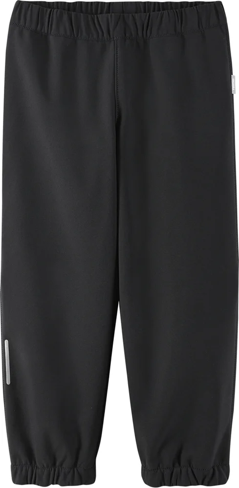 Reima Kids’ Softshell Pants Oikotie Black v:1593752 Reima Kids’ Softshell Pants Oikotie Black v:1593752
