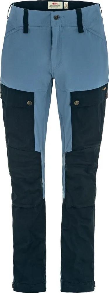 Fjällräven Women's Keb Trousers Curved Dark Navy-dawn Blue v:7824093
