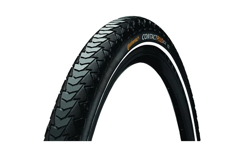 Sykkeldekk Continental CONTACT Plus Black/Reflex v:8304725