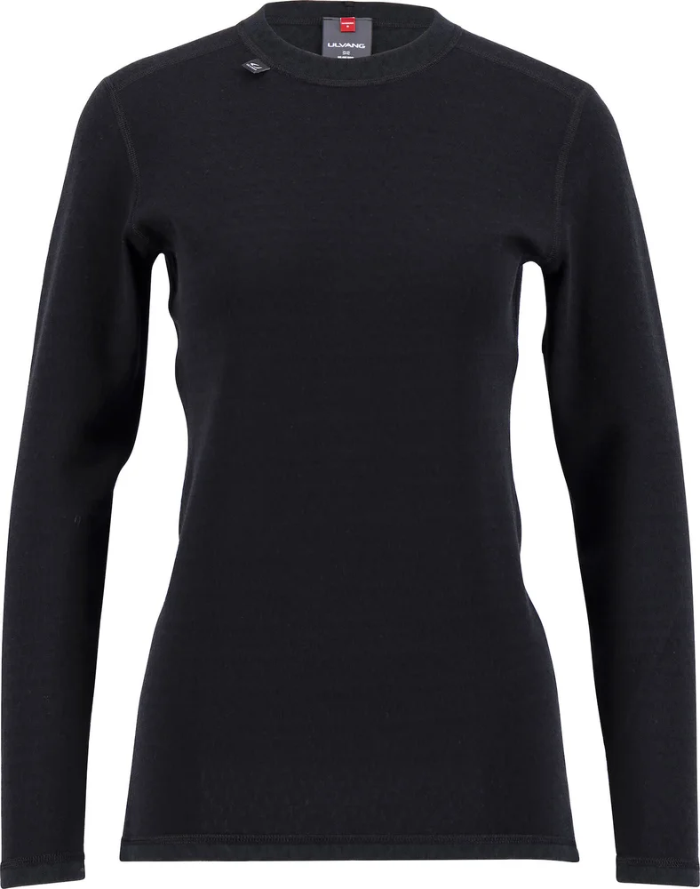 Ulvang Women’s Comfort 200 Round Neck Black/Black v:7357872 Ulvang Women’s Comfort 200 Round Neck Black/Black v:7357872