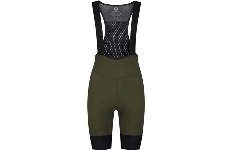 Sykkelbukser Rogelli Signature Bib Short Women Green v:2594095