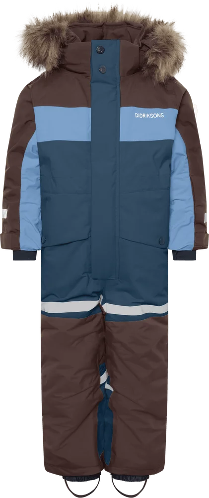 Didriksons Kids’ Bjärven Coverall Mountain Blue v:7328761 Didriksons Kids’ Bjärven Coverall Mountain Blue v:7328761