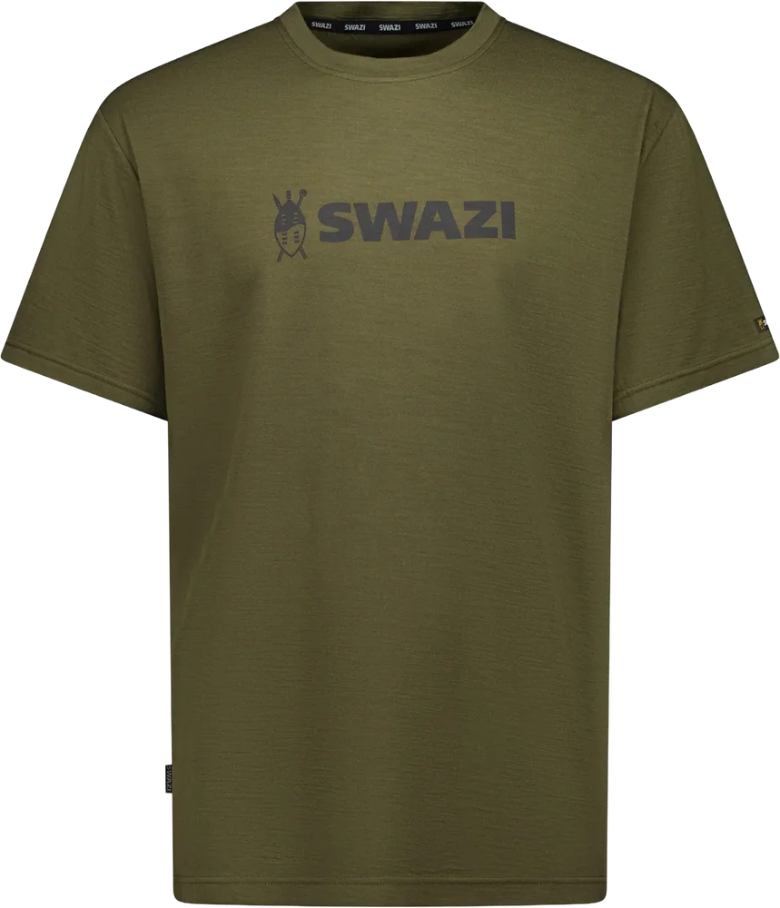 Swazi Men’s Kaimai Short Sleeved Tee Olive v:2008359 Swazi Men’s Kaimai Short Sleeved Tee Olive v:2008359