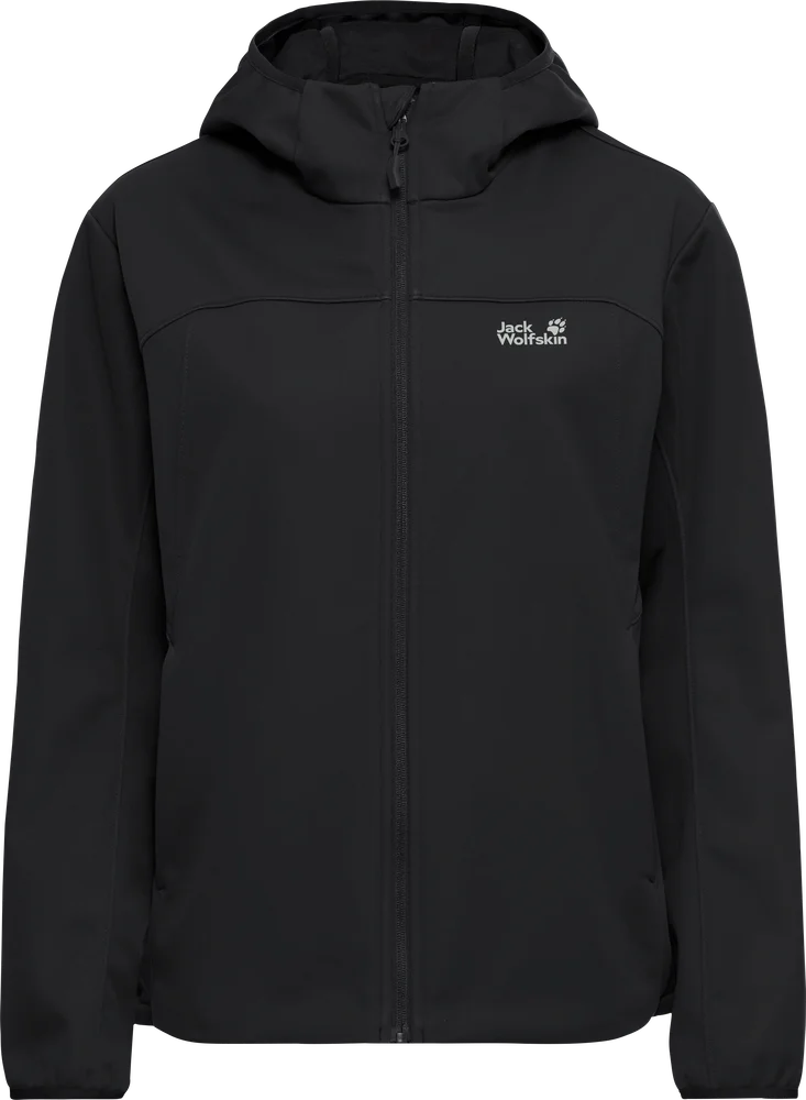 Jack Wolfskin Women’s Windhain 2 Hoody Black v:3839405 Jack Wolfskin Women’s Windhain 2 Hoody Black v:3839405