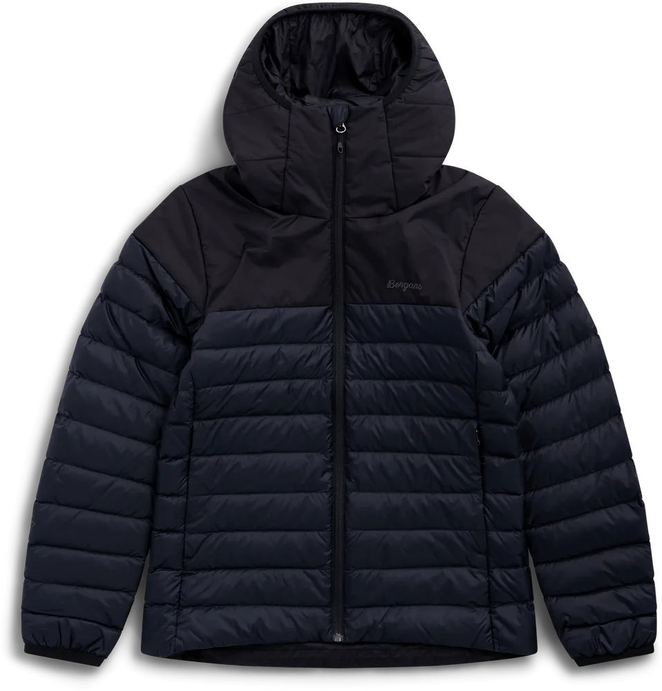 Bergans Women´s Lom Light Down Hood Jacket Black v:2231394 Bergans Women´s Lom Light Down Hood Jacket Black v:2231394