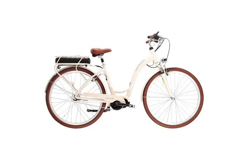 Elsykkel Dame Kross Le Grand eLille 3 Beige/White v:2012696 Elsykkel Dame Kross Le Grand eLille 3 Beige/White v:2012696