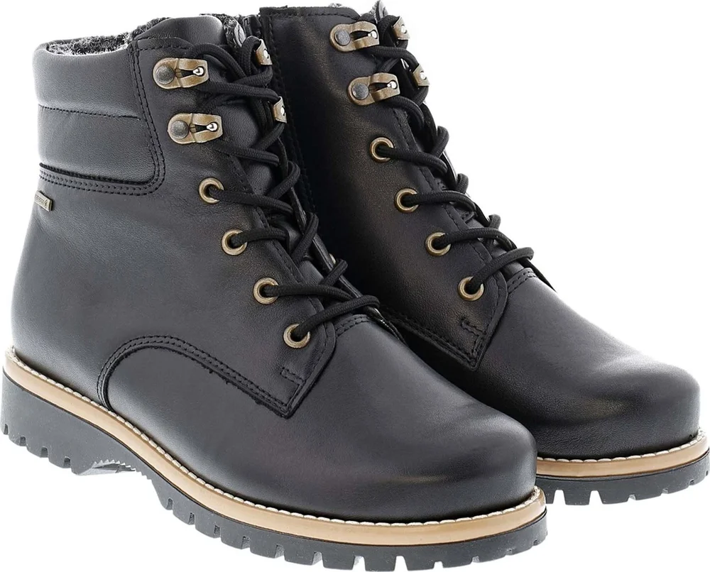 Pomar Women’s Rae GORE-TEX Ankle Boot Black Nappa v:7389230