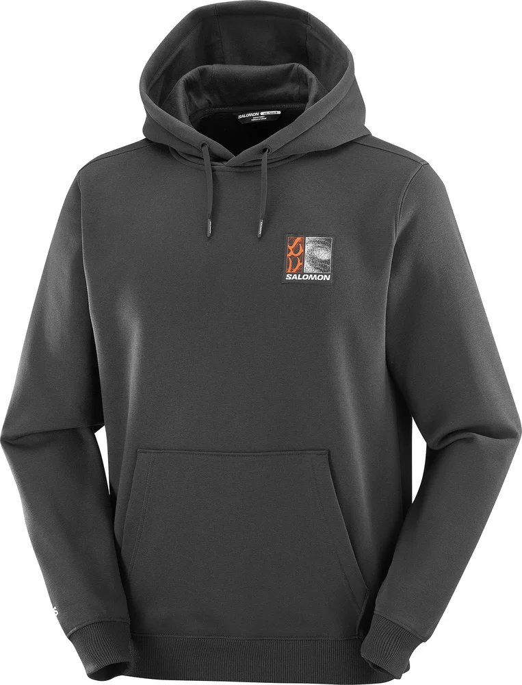 Salomon Unisex Freestyle Hoodie Deep Black v:1535678