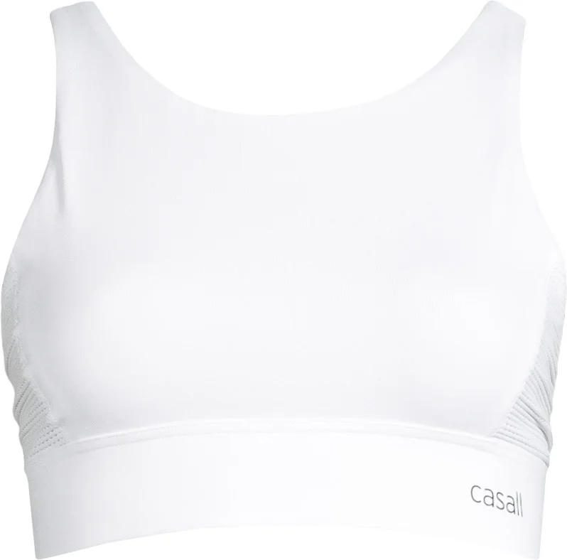 Casall Women's Iconic Adjustable Sports Bra White v:2700641