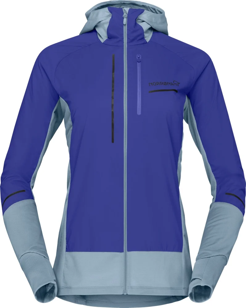 Norrøna Women's Senja Alpha90 Zip Hood Royal Blue v:5308760