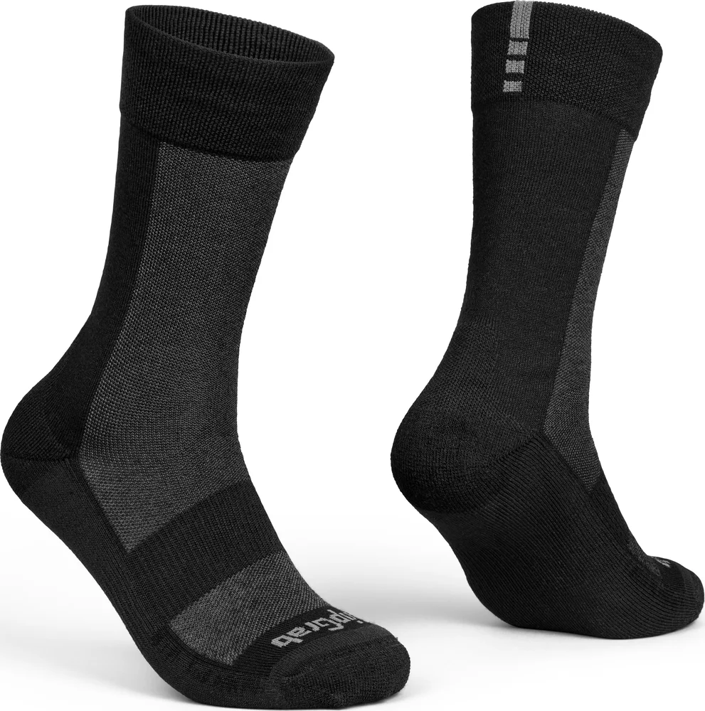 Gripgrab Alpine Merino High Cut Winter Socks Black v:4803848 Gripgrab Alpine Merino High Cut Winter Socks Black v:4803848