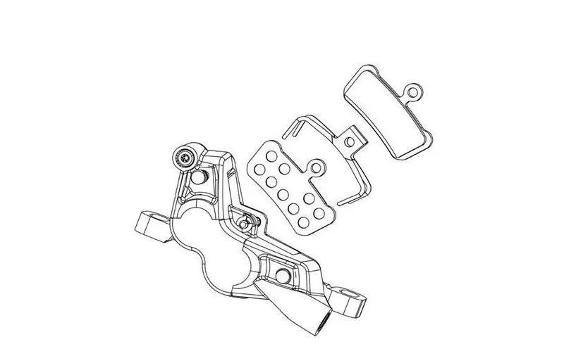 Sram Caliper-montering, Standard v:2731680