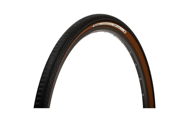 Sykkeldekk Panaracer GravelKing SS+ Sammenleggbar ZSG Advance BLACK/BROWN v:3875146