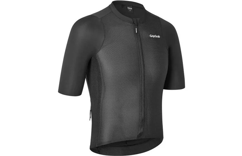 Sykkeltrøye GripGrab PACR Lightweight Short Sleeve Jersey Black v:9925692