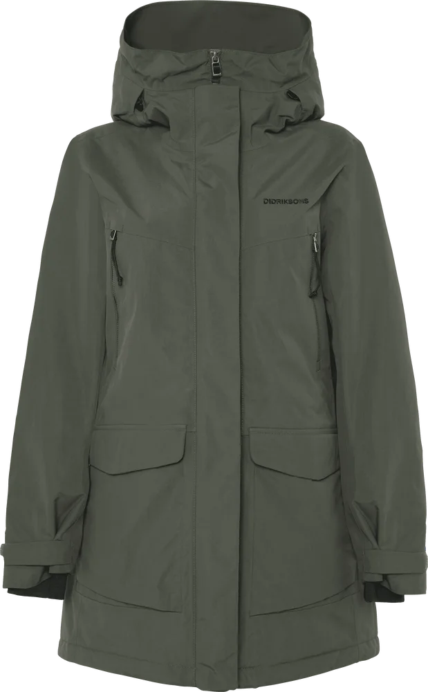 Didriksons Women’s Felia Parka Deep Green v:6285848