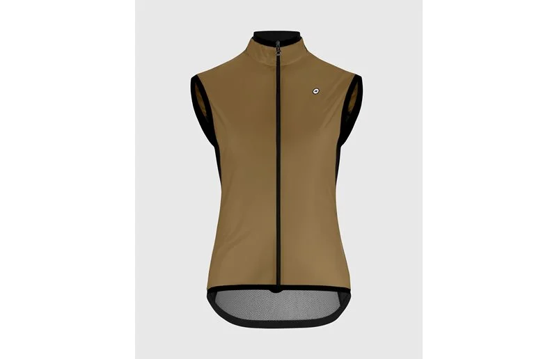 Sykkelvest Assos Wind Vest UMA GT C2 Bronze Ash v:9050670