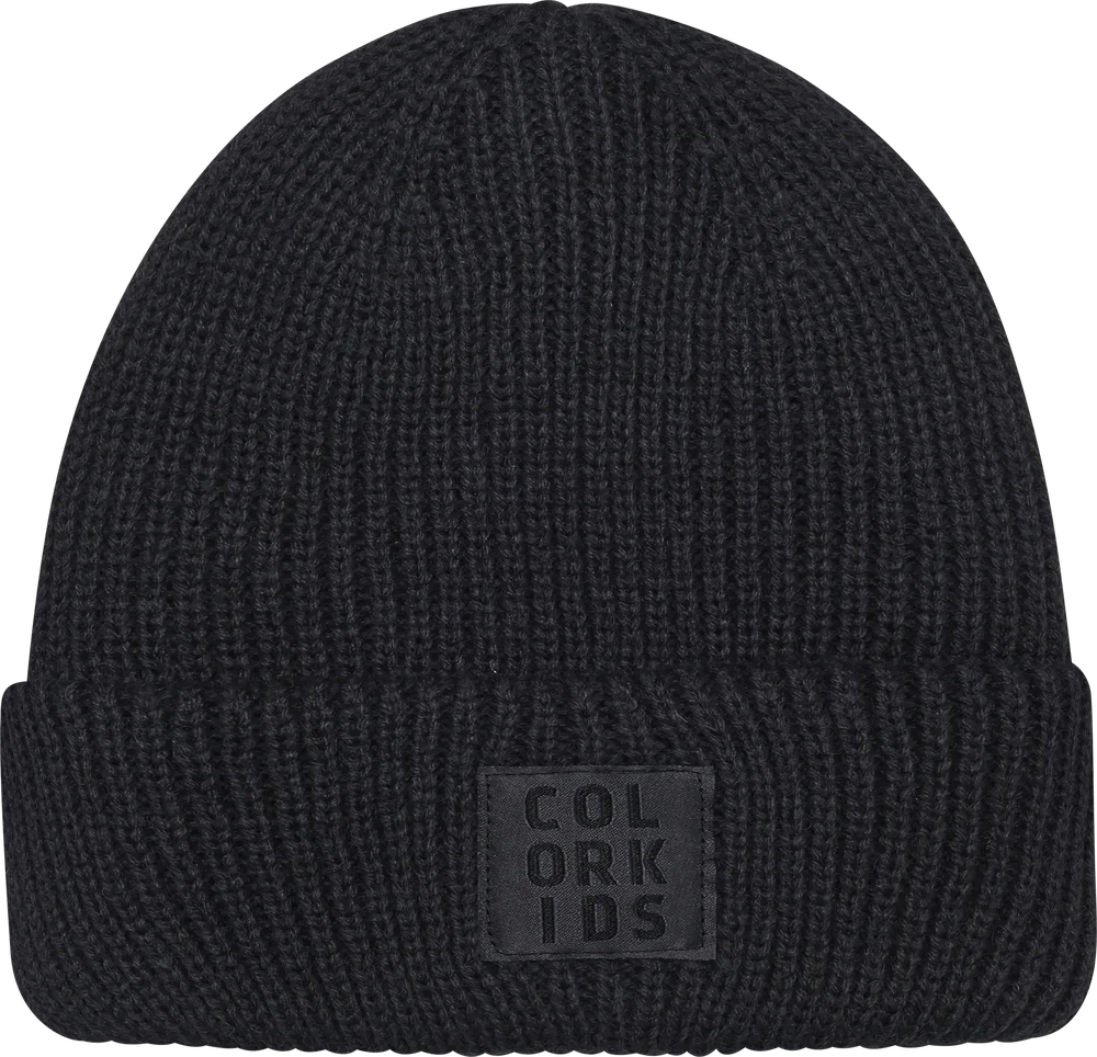 Color Kids Kid´s Beanie W. Wool Phantom v:8440755