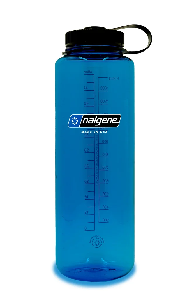 Nalgene 1,4 L Wide Mouth Sustain Bottle Blue v:9325373 Nalgene 1,4 L Wide Mouth Sustain Bottle Blue v:9325373