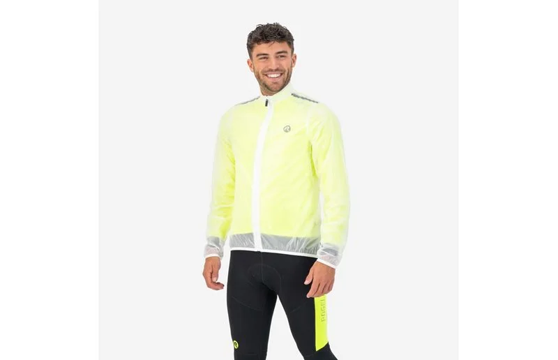 Rogelli Sykkeljakke Rain Emergency White v:7833094