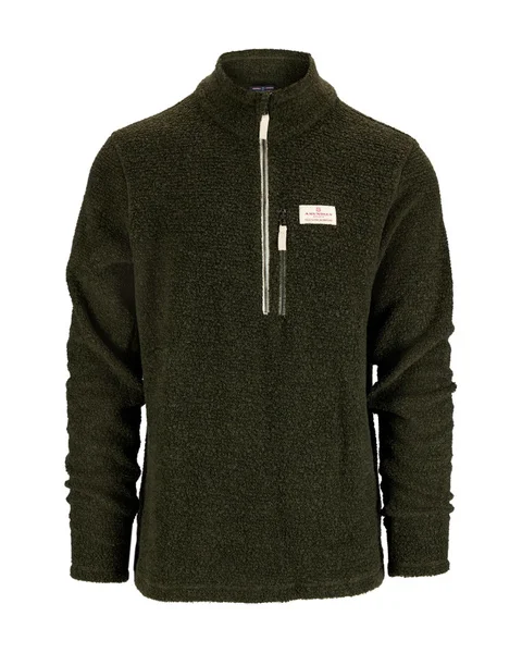 Hut Half Zip Mens Spruce Green v:4096138