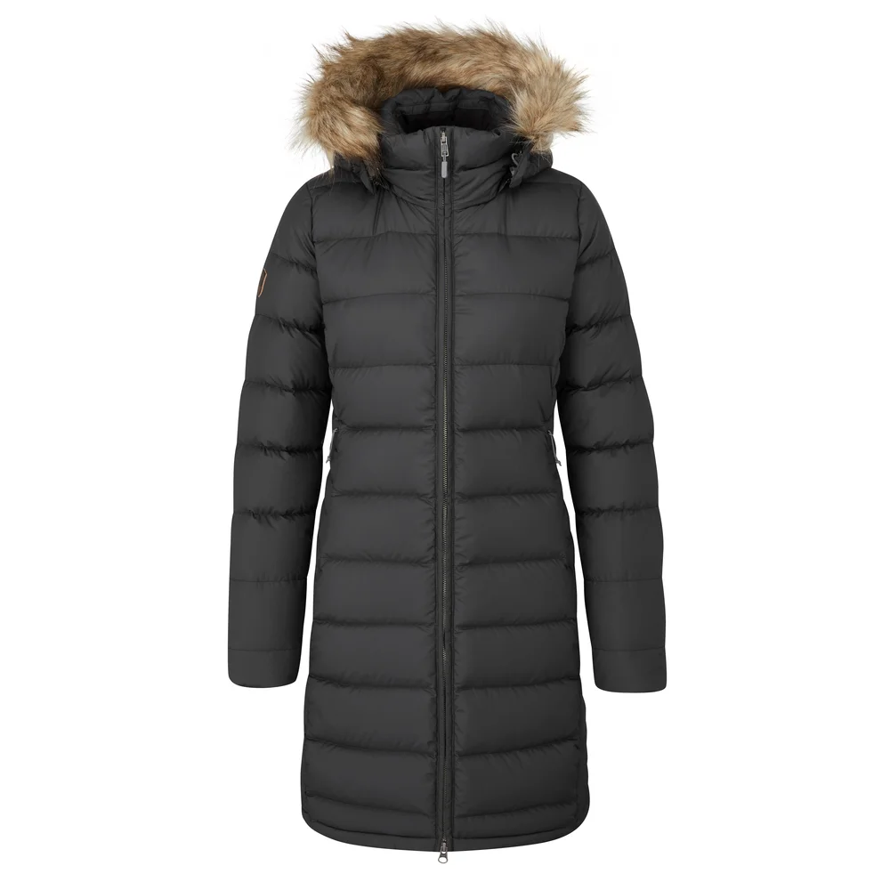 Rab Women's Deep Cover Down Parka Black v:5551408