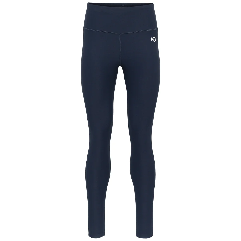 Kari Traa Women's Nina High Waist Tights Dark Navy Blue v:1004162