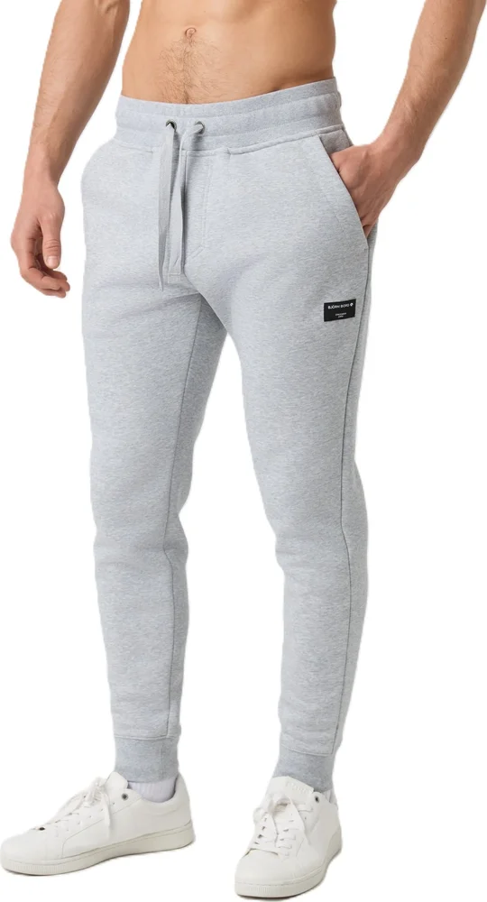 Björn Borg Men’s Centre Tapered Sweatpants Light Grey Melange v:9847207 Björn Borg Men’s Centre Tapered Sweatpants Light Grey Melange v:9847207