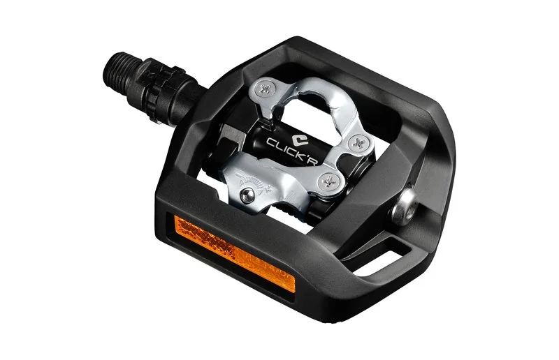 Sykkelpedaler Kombi Shimano T421 SPD Click'R Black v:2471676