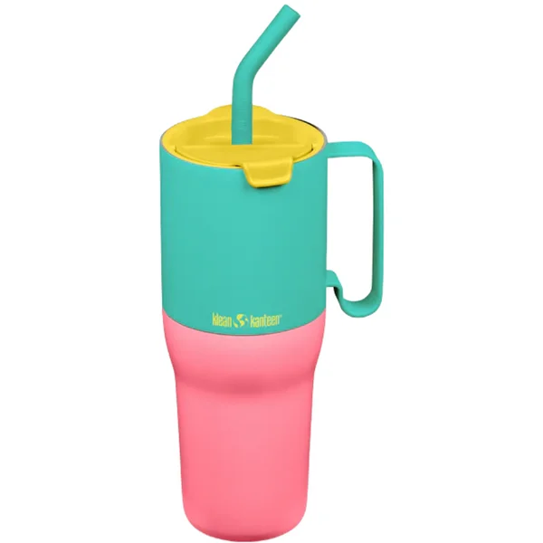 Rise Tumbler 770ml (w/Straw & Flip Lid) Turquoise Kaleidoscope v:4399469 Rise Tumbler 770ml (w/Straw & Flip Lid) Turquoise Kaleidoscope v:4399469