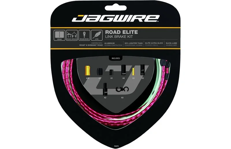 Bremsevaijersett Jagwire Road Elite Link STS-EL-behandad v:4264808 Bremsevaijersett Jagwire Road Elite Link STS-EL-behandad v:4264808