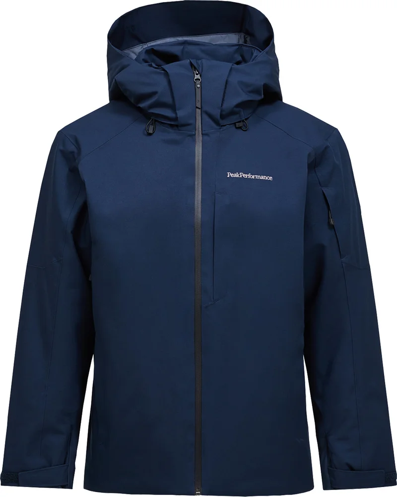 Peak Performance Men's Maroon Insulated Jacket Blue Shadow v:7344053