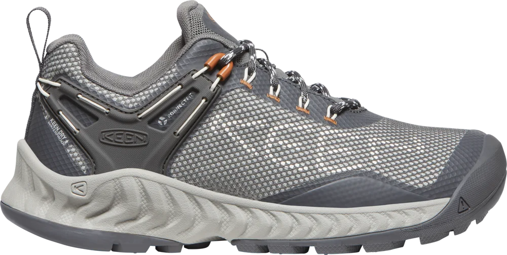 Keen Women’s NXIS EVO Waterproof Steel Grey-Keen Maple v:2081673 Keen Women’s NXIS EVO Waterproof Steel Grey-Keen Maple v:2081673
