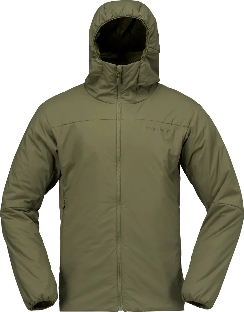 Norrøna Men's Femund Thermo60 Zip Hood Olive Night v:1208003