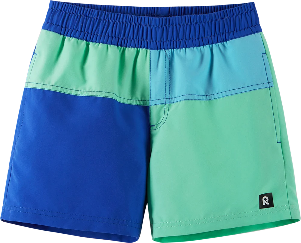 Reima Kids' Palmu Sunproof Beach Shorts Sparkly Blue v:5194662