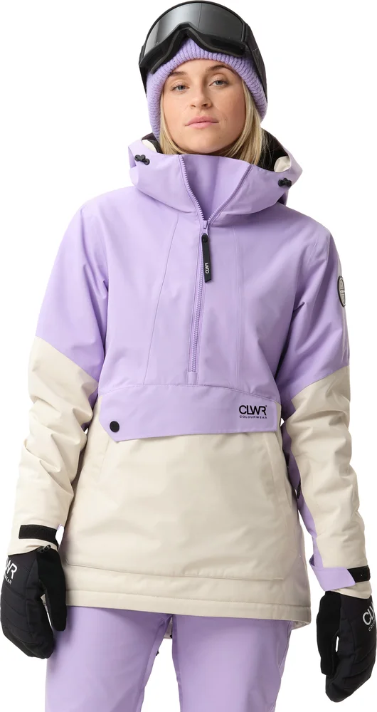 ColourWear Women’s Homage Anorak 2.0 Purple v:1599502 ColourWear Women’s Homage Anorak 2.0 Purple v:1599502