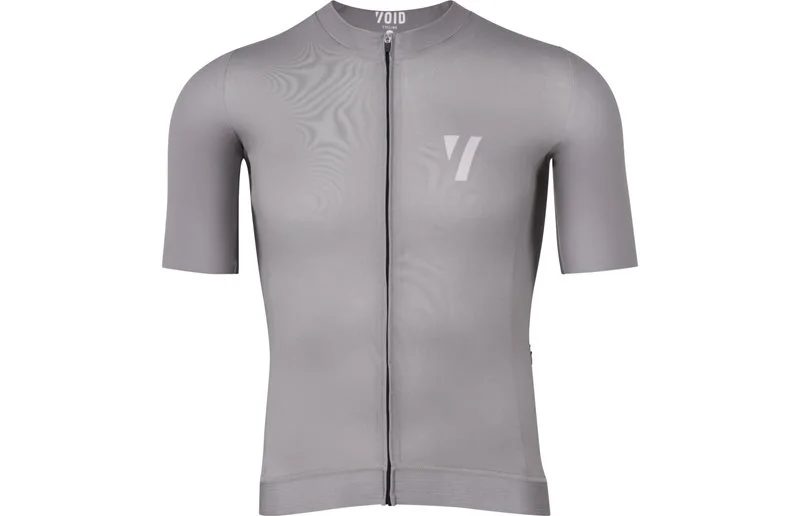 Sykkeltrøye Void Crux Jersey Herre Kortermet Grå/Lilla v:6974013