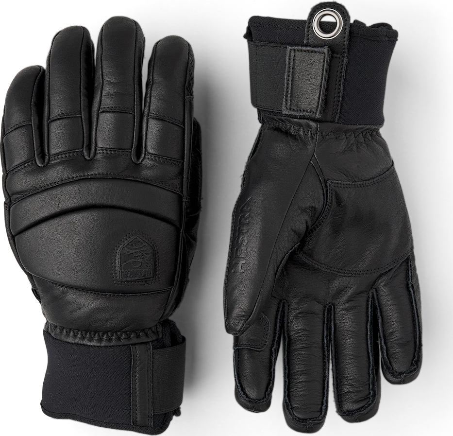 Hestra Fall Line 5-Finger Black/Black v:3328088 Hestra Fall Line 5-Finger Black/Black v:3328088