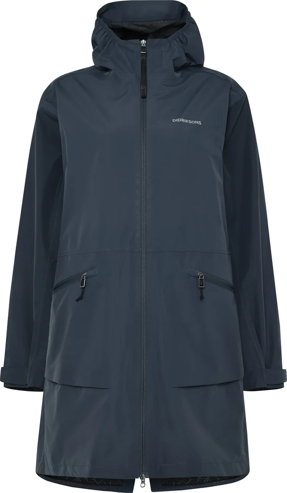 Didriksons Women’s Eliana Parka Sleepy Blue v:3749654 Didriksons Women’s Eliana Parka Sleepy Blue v:3749654
