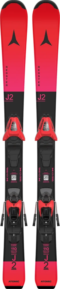 Atomic Kids' Redster J2 100-120 + C 5 GW Red Tension/Black v:2447325