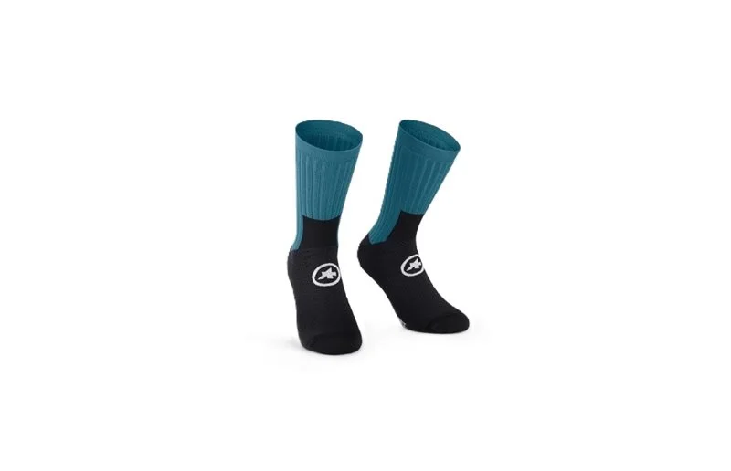 Assos Sykkelstrømper Trail Socks T3 Pruxian Blue v:1675389