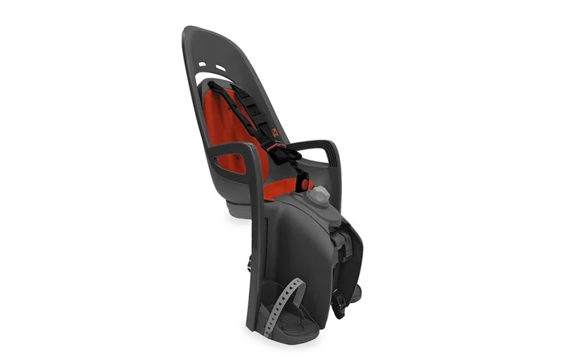 Hamax Sykkelsete Zenith Relax med Pakkebærerfeste Grey/Red Padding v:4768362