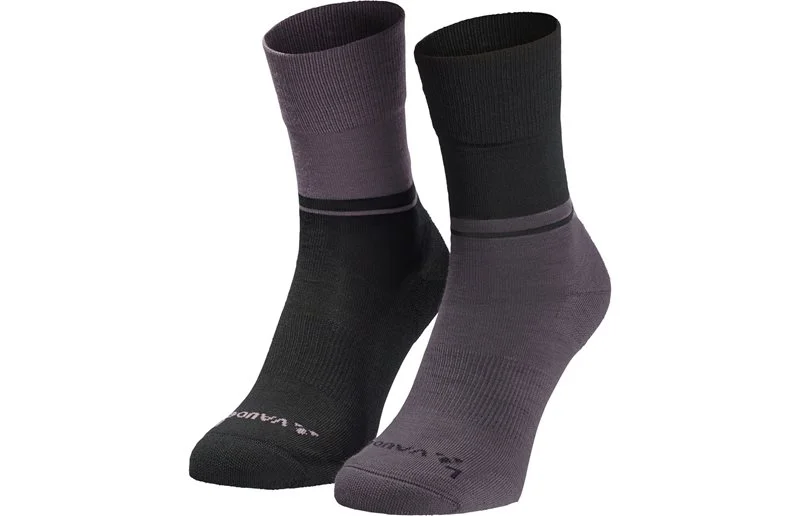 Sykkelsokker Vaude All Year Wool Socks Purple Ash v:3426536