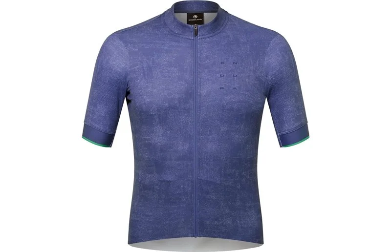 Sykkeltrøye Endura FS260 Print S/S Indigo Rock v:2447204