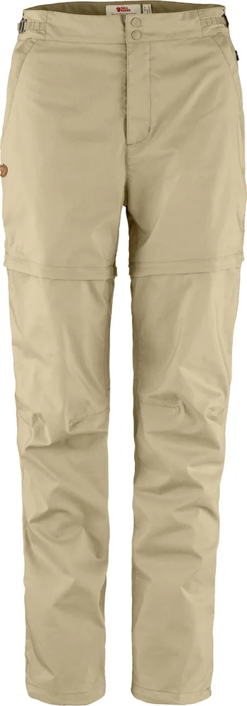 Fjällräven Women's Abisko Hike Zip-Off Trousers Fossil v:6129114