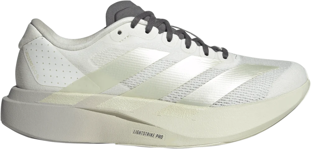 Adidas Women's Adizero Evo SL Off White/Ice Gold Metal/Granite v:4039311