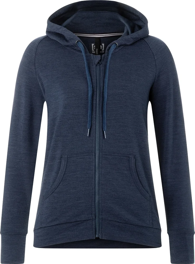 super.natural Women’s Essential Zip Hoodie Blue Iris Melange v:3891072 super.natural Women’s Essential Zip Hoodie Blue Iris Melange v:3891072