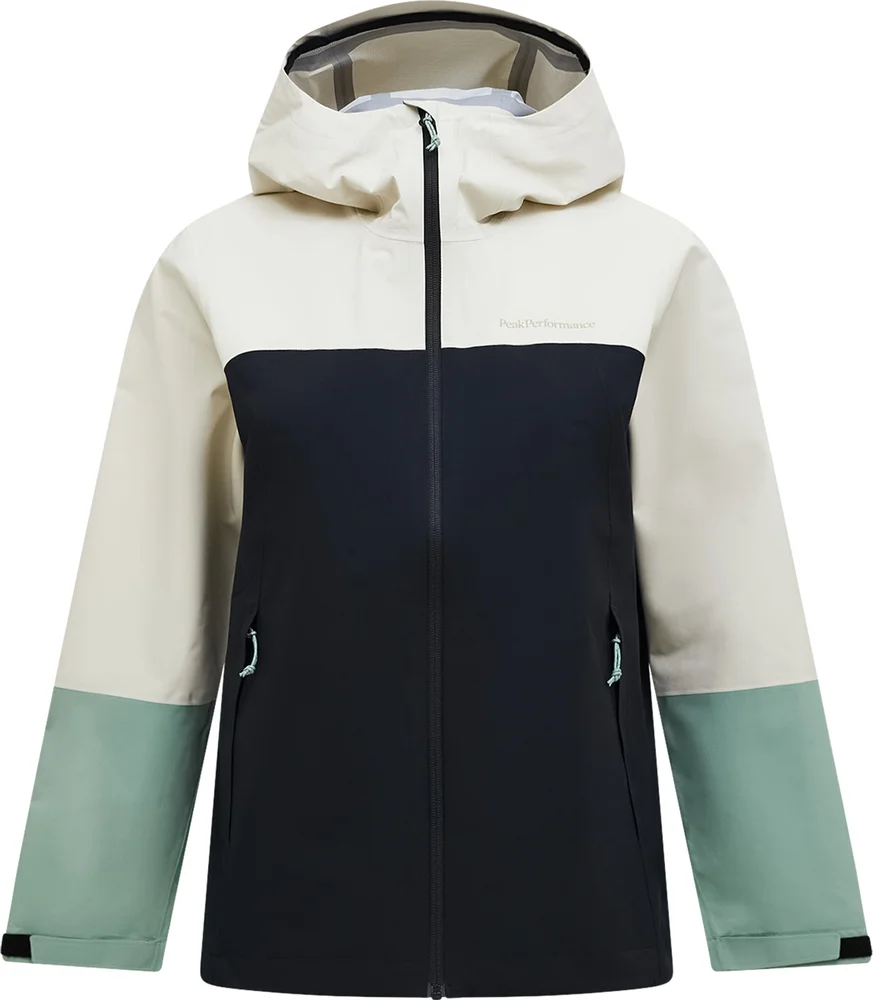 Peak Performance Women's Trail Hipe Shell Jacket Sand Fog v:7406012