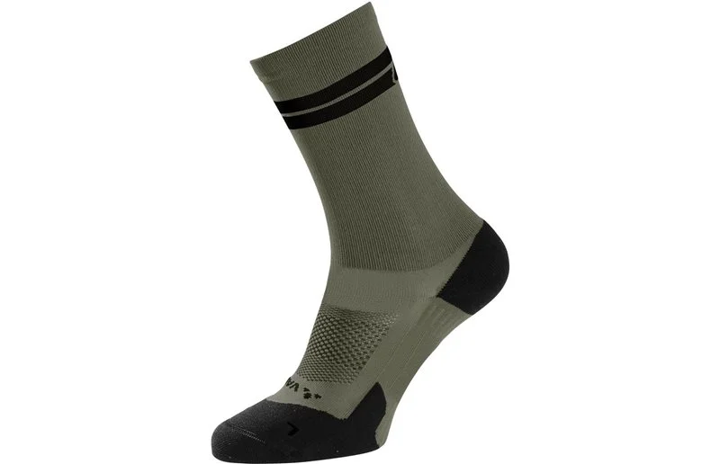 Vaude Sykkelsokker Bike Socks Mid II Khaki v:4311090